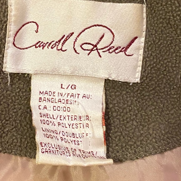 Vintage brown fleece jacket - Picture 3 of 4